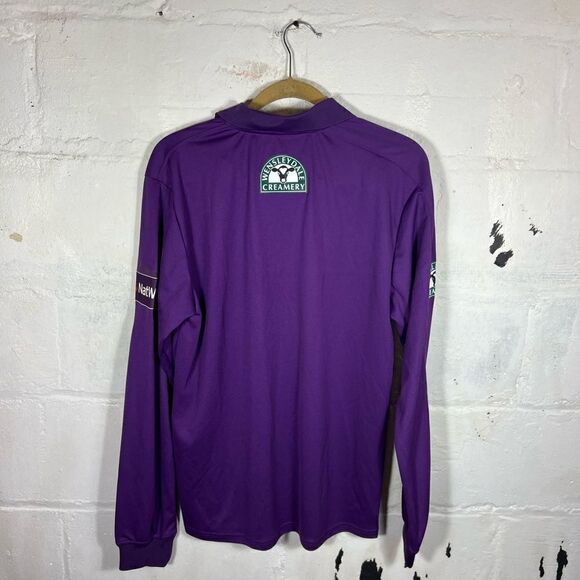YORKSHIRE CCC VIKINGS LONG SLEEVE CRICKET SHIRT JERSEY PUMA MEN - Picture 2 of 9
